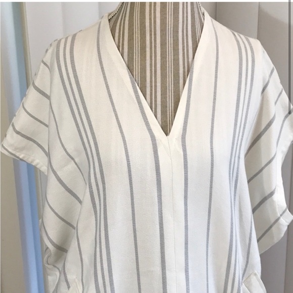 Hatch Cotton Stripe Slouch Dress - Picture 2 of 5